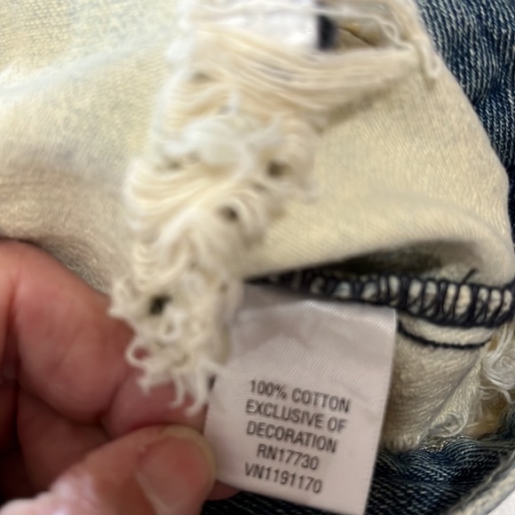 OSHKOSH KIDS Upcycled Distressed Jean Vest~NY YANKEES~18 Months - Picture 7 of 8